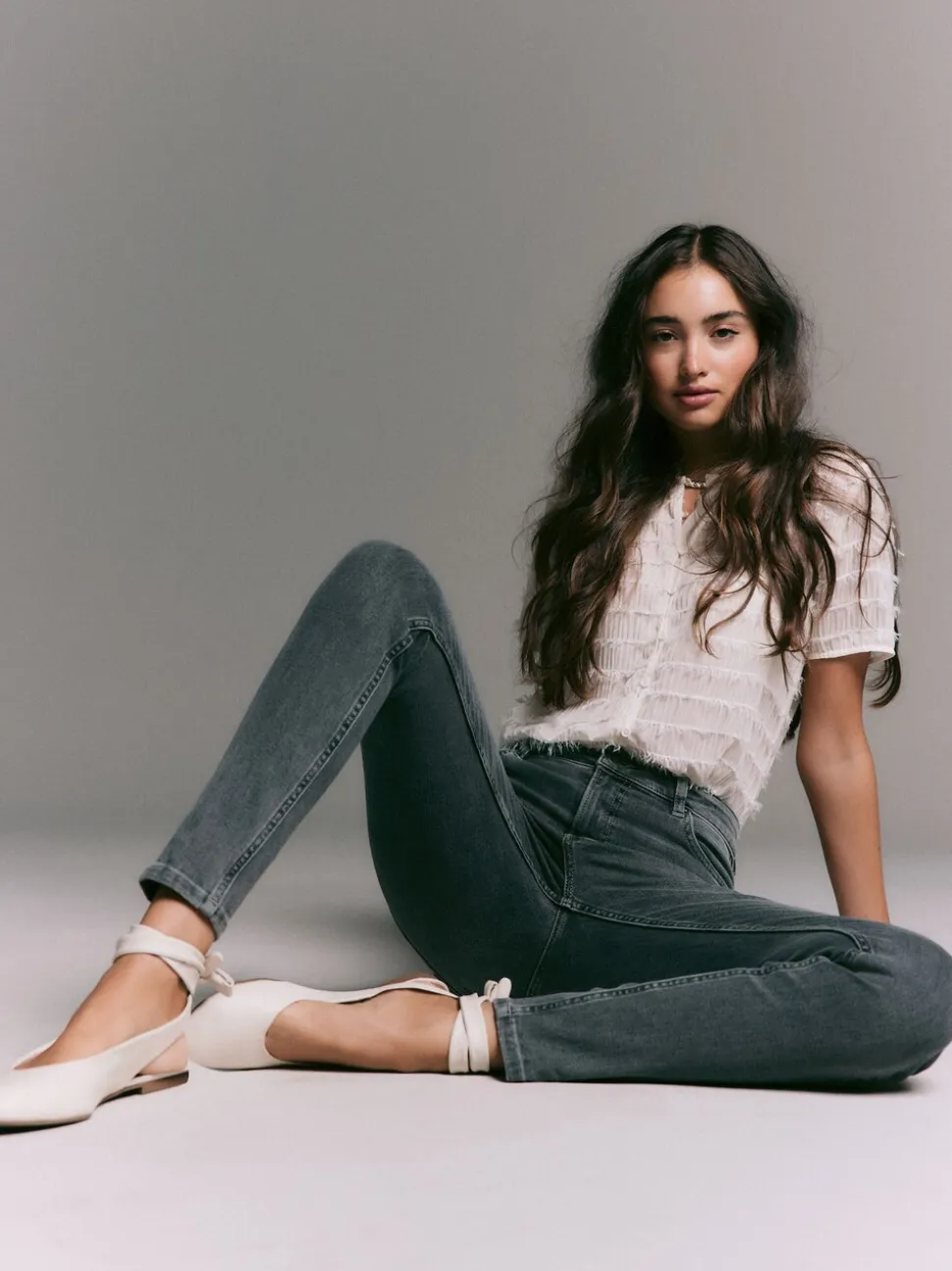 Grijs denim - Superzachte skinny jeans