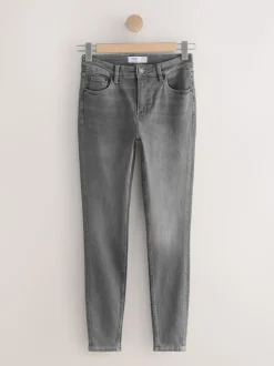 Grijs denim - Superzachte skinny jeans
