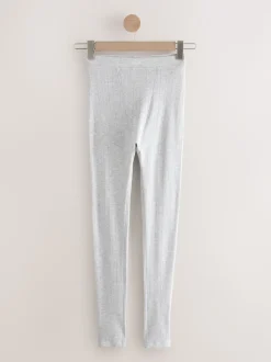 Grijs gemêleerd - Thermal Maximum Warmth Cosy Pointelle Leggings