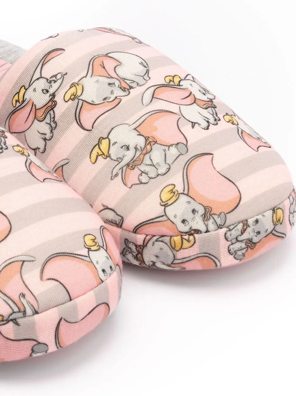 Grijs met Dombo - Vanilla Underground winterse pantoffelmuiltjes voor dames