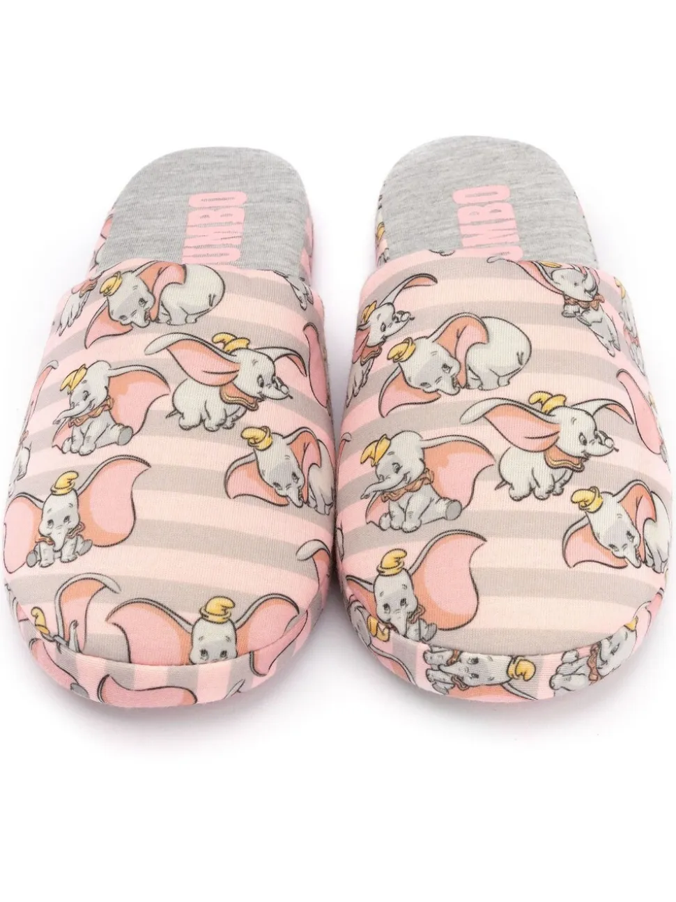 Grijs met Dombo - Vanilla Underground winterse pantoffelmuiltjes voor dames