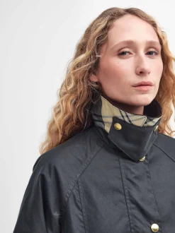Grijs-groen - Barbour® Modern Beadnell Wax Jacket