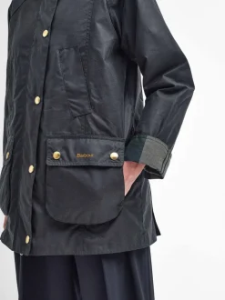 Grijs-groen - Barbour® Modern Beadnell Wax Jacket