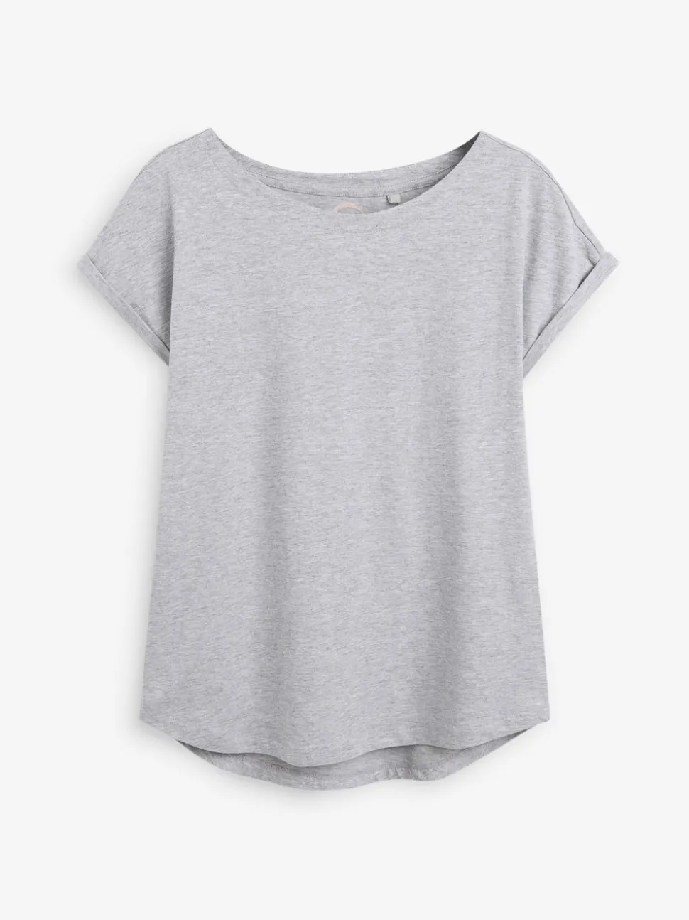Grijs/wit/zwart/marineblauw/kakigroen - Set van 5 T-shirts met kapmouwtjes