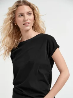 Grijs/wit/zwart/marineblauw/kakigroen - Set van 5 T-shirts met kapmouwtjes