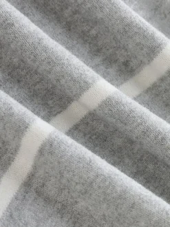 Grijze streep - Behaaglijke pyjama met lange mouwen