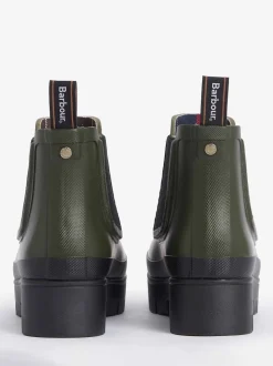 Groen - Barbour® Halton Chelsea Wellington laarzen