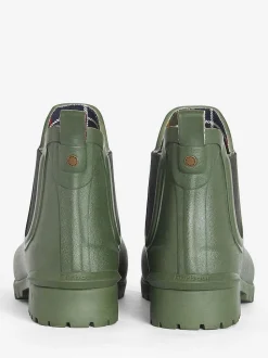 Groen - Barbour® Wilton Chelsea Wellington laarzen