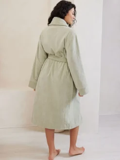 Groen - Chelsea Peers 100% Cotton Towelling Dressing Gown