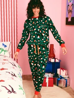 Groen - Eleanor Bowmer 100% Cotton Pyjamas