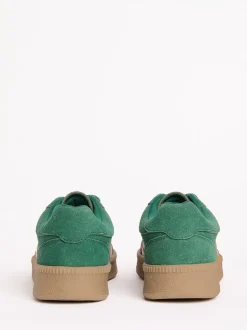 Groen - Friends Like These Lace Up Retro Gumsole Sports Trainers