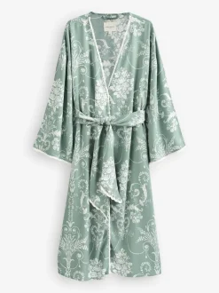 Groen - Laura Ashley Josette badjas
