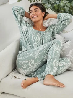 Groen - Laura Ashley pyjama's