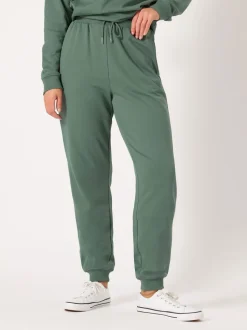 Groen - Long Tall Sally - Joggingbroek met boorden