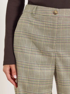 Groen - Long Tall Sally broek met wijde pijpen