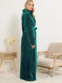 Groen - Long Tall Sally Super Luxe Shawl Maxi Robe