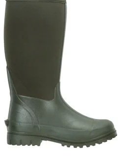Groen - Mountain Warehouse hoge waterbestendige Mucker laarzen met neopreen voor dames