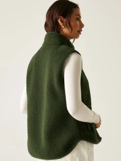 Groen - Regatta Frankie Borg Bodywarmer Fleece