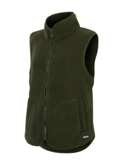 Groen - Regatta Frankie Borg Bodywarmer Fleece