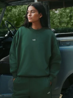 Groen - Self. sweatshirt