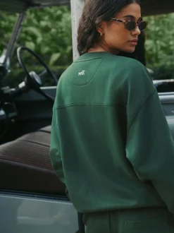 Groen - Self. sweatshirt