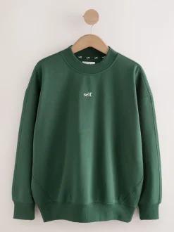 Groen - Self. sweatshirt