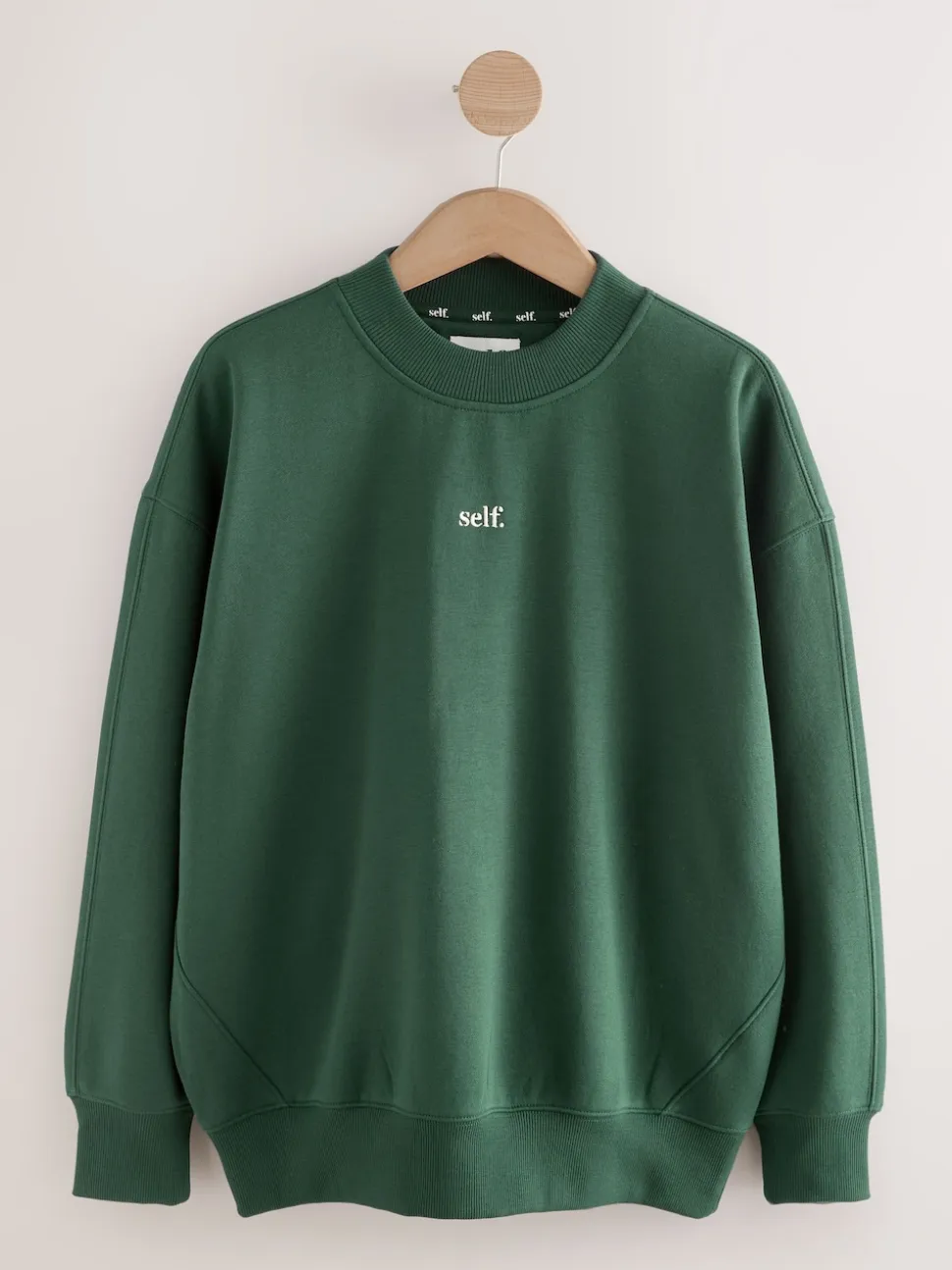 Groen - Self. sweatshirt