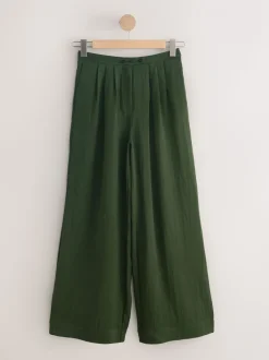 Groen - Superwide Pleated Trousers