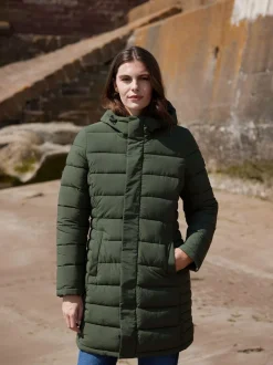 Groen - Tog 24 Womens Kirkham Padded Long Parka