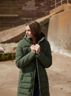 Groen - Tog 24 Womens Kirkham Padded Long Parka
