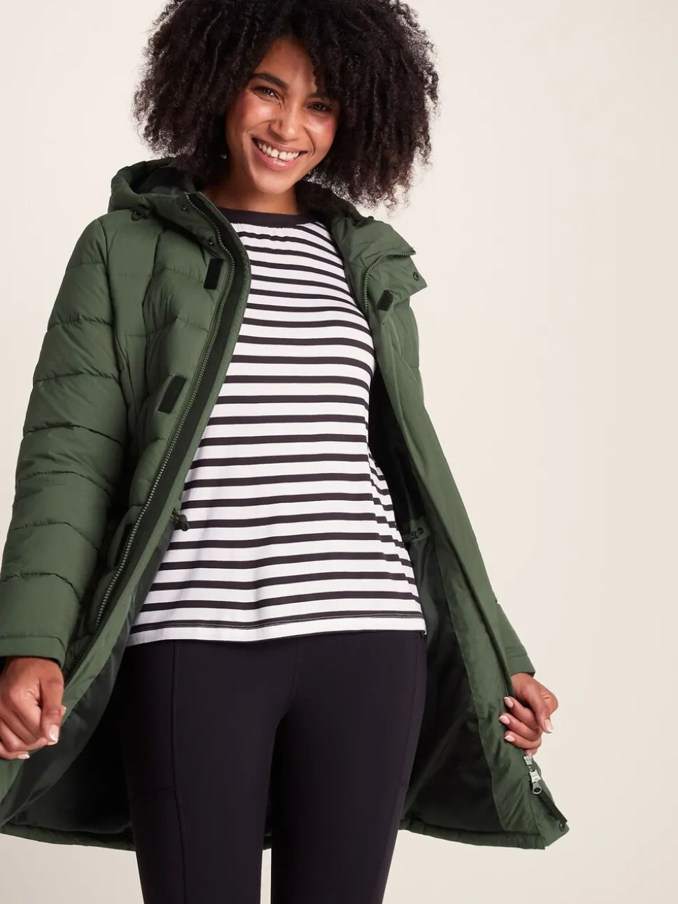 Groen - Tog 24 Womens Kirkham Padded Long Parka