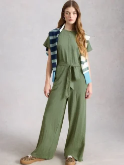 Groen - White Stuff Sandy Jersey Jumpsuit