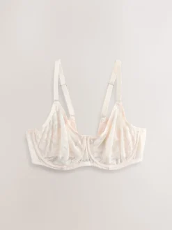Groen/ecru - DD-G Lace Non Pad Full Cup Bras 2 Pack