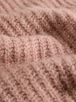 Haver/roze - The Set 2 Pack Ribbed Chunky Knitted Cardigans