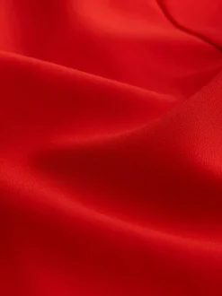 Helder rood - Occasion Cinched Waist Maxi Dress