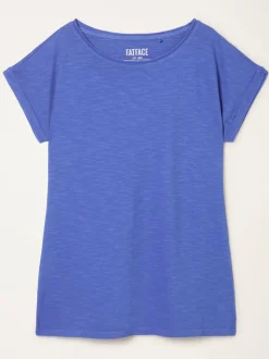 Helderblauw - FatFace T Shirt