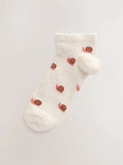 Herfstdieren Ditsy - 4 Paar sneakersokken