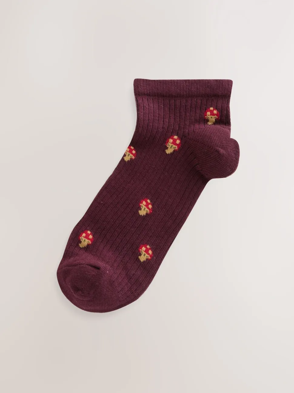Herfstdieren Ditsy - 4 Paar sneakersokken