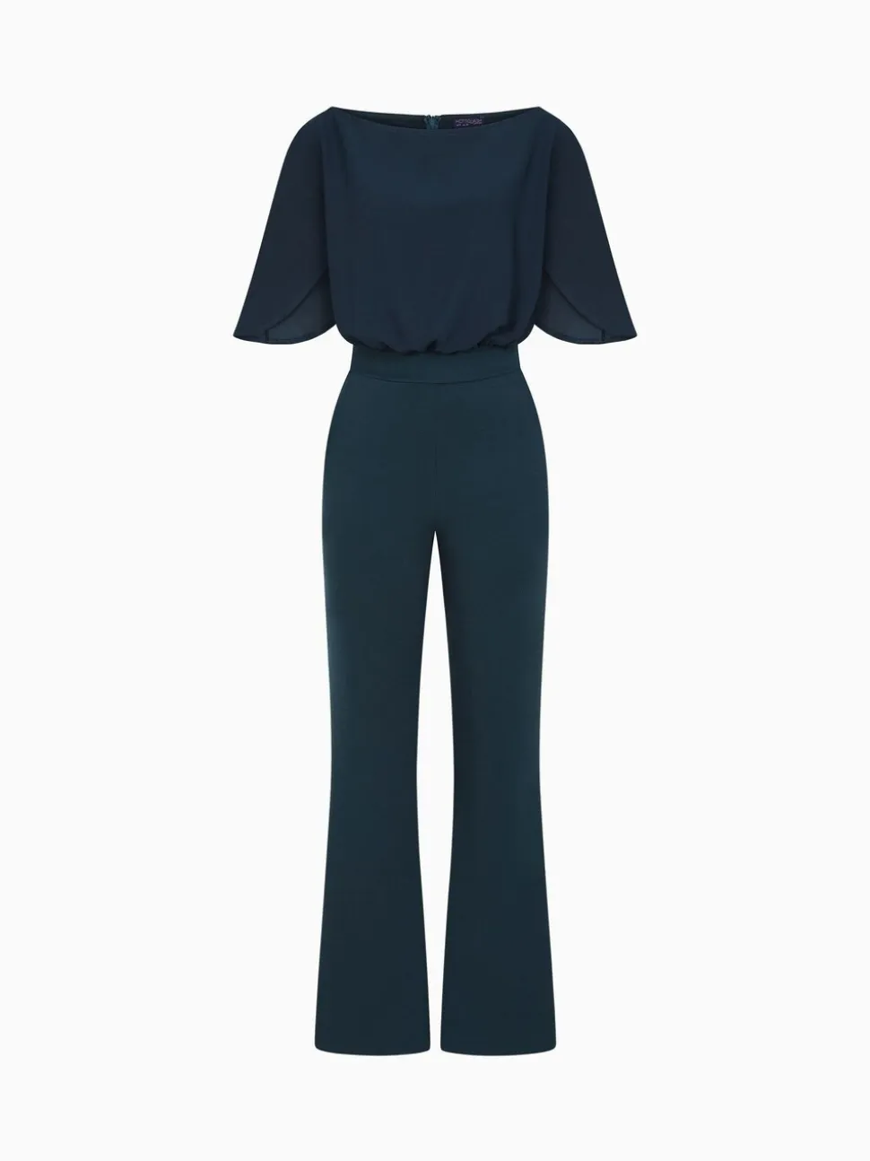 Hot Squash Blue Drop Shoulder Jumpsuit