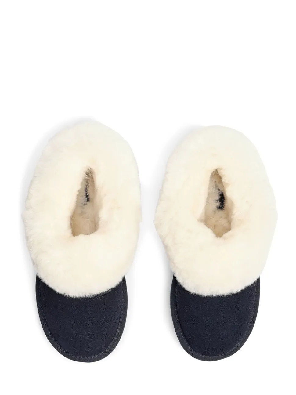 Hotter Navy Regular Fit Hug Slip-On Slippers