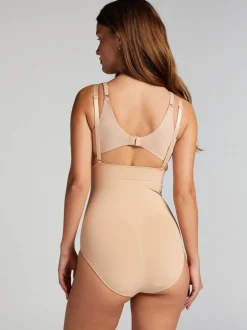 Hunkemöller Nude Seamless Enhancing High Waisted Knickers