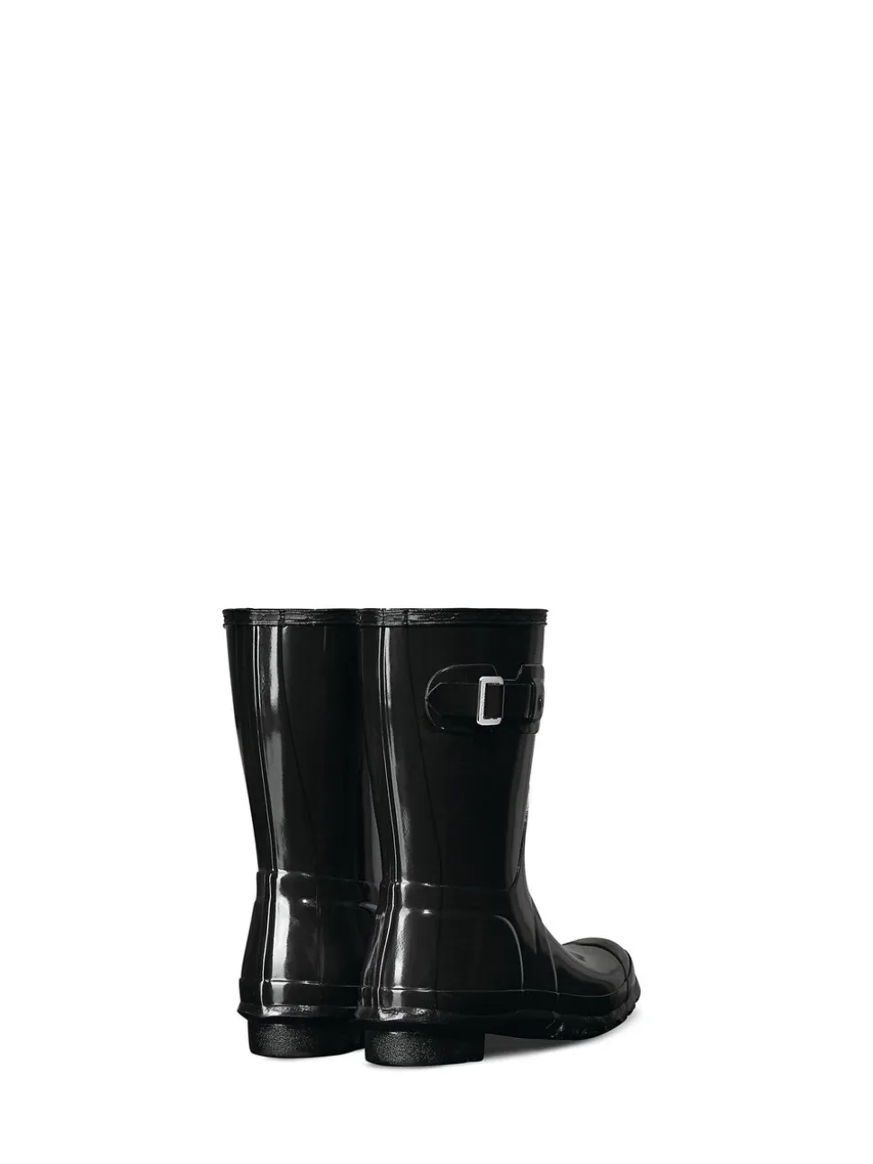 Hunter Womens Original Short Gloss Black Wellies