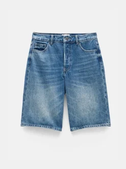 Hush Boyfriend Long Denim 100% Cotton Shorts