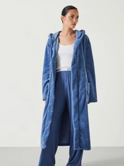 Hush Donzige kamerjas met capuchon