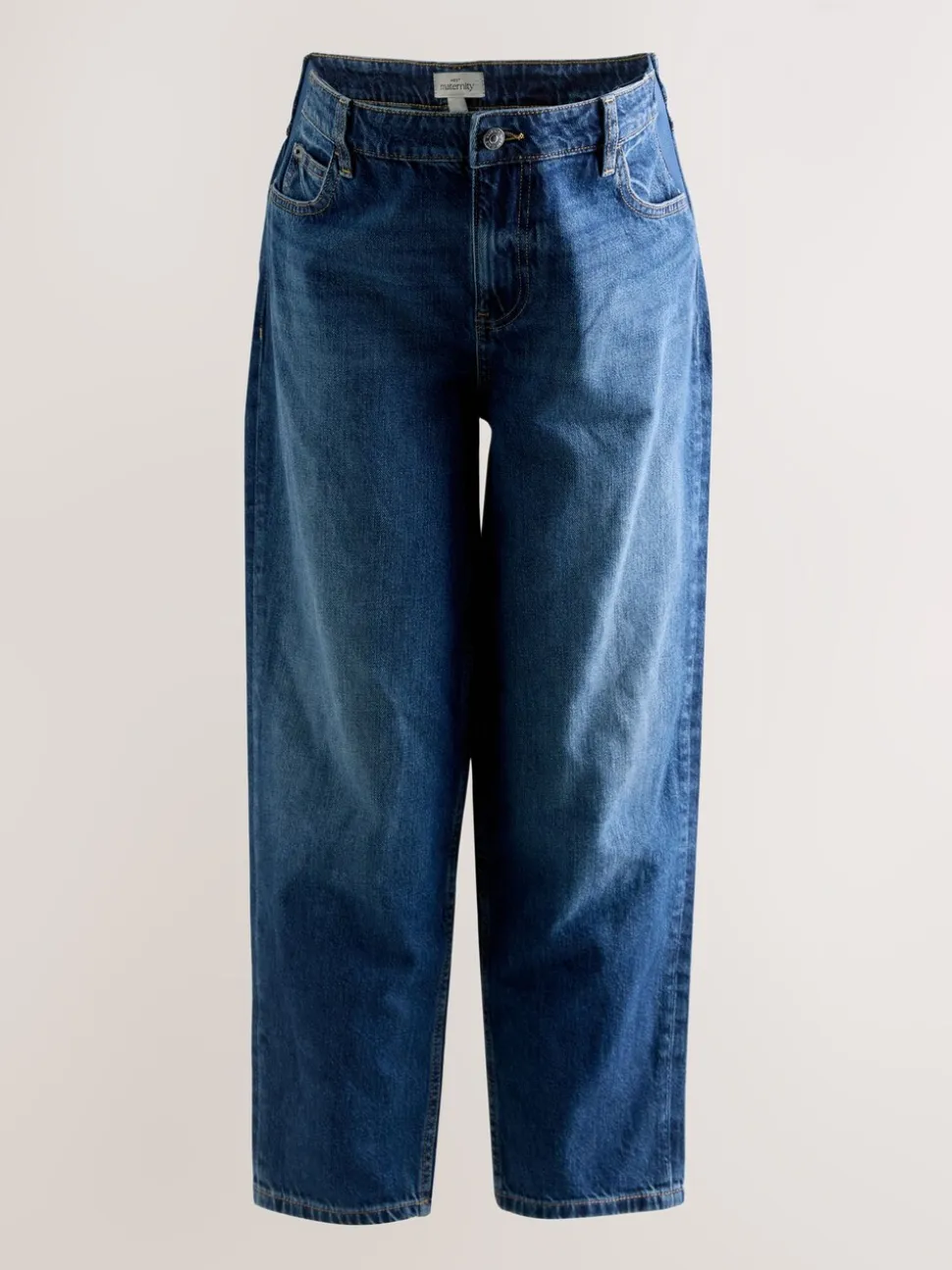 Indigo - Maternity Barrel Denim Jeans