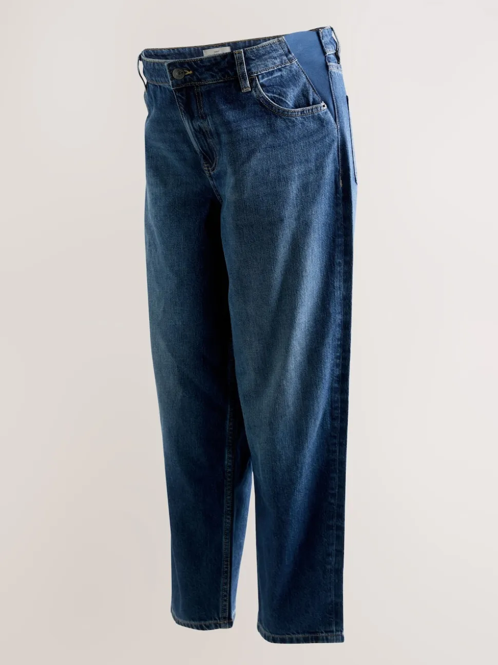 Indigo - Maternity Barrel Denim Jeans