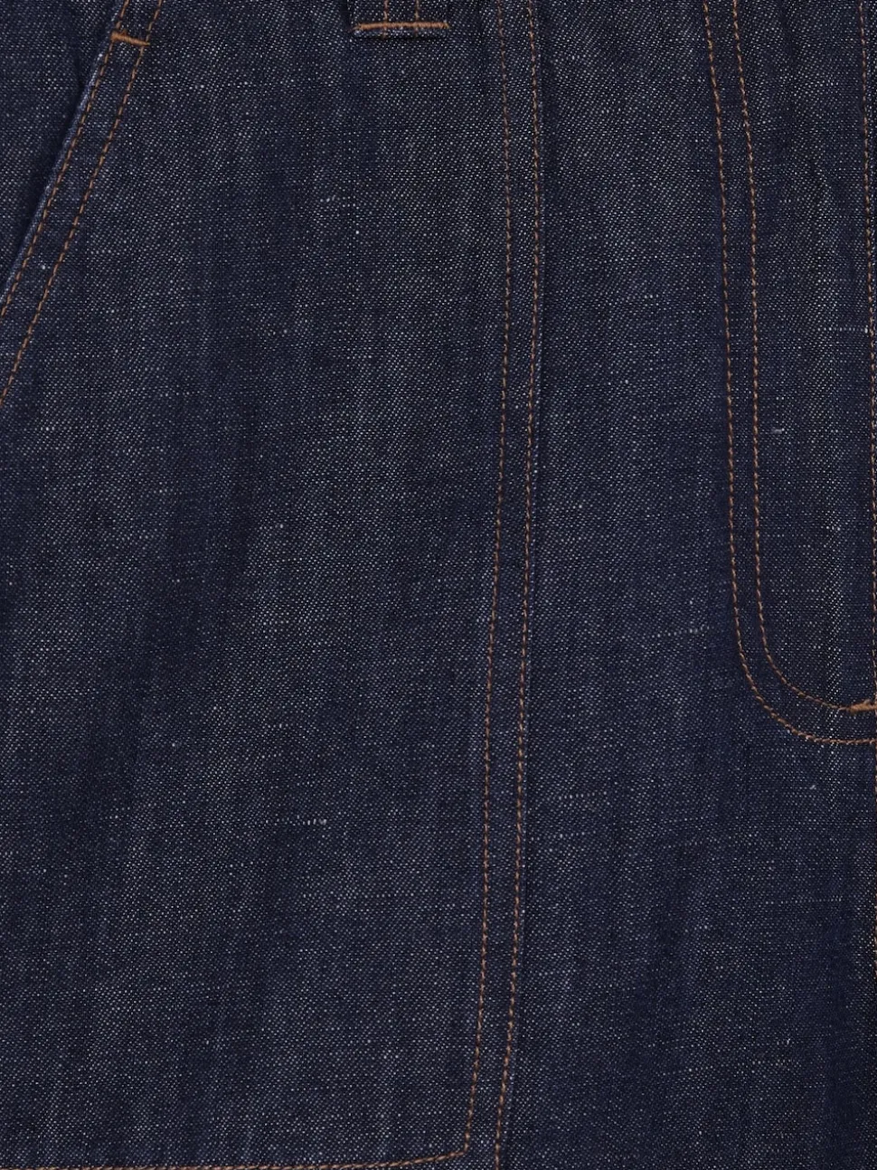 Indigo - Reiss Ashby Linnen Shorts