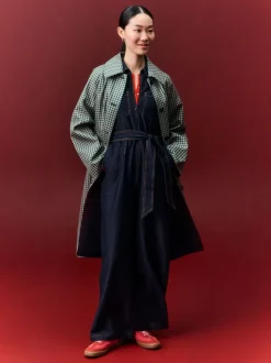 Indigoblauw - Denim Jersey Jumpsuit