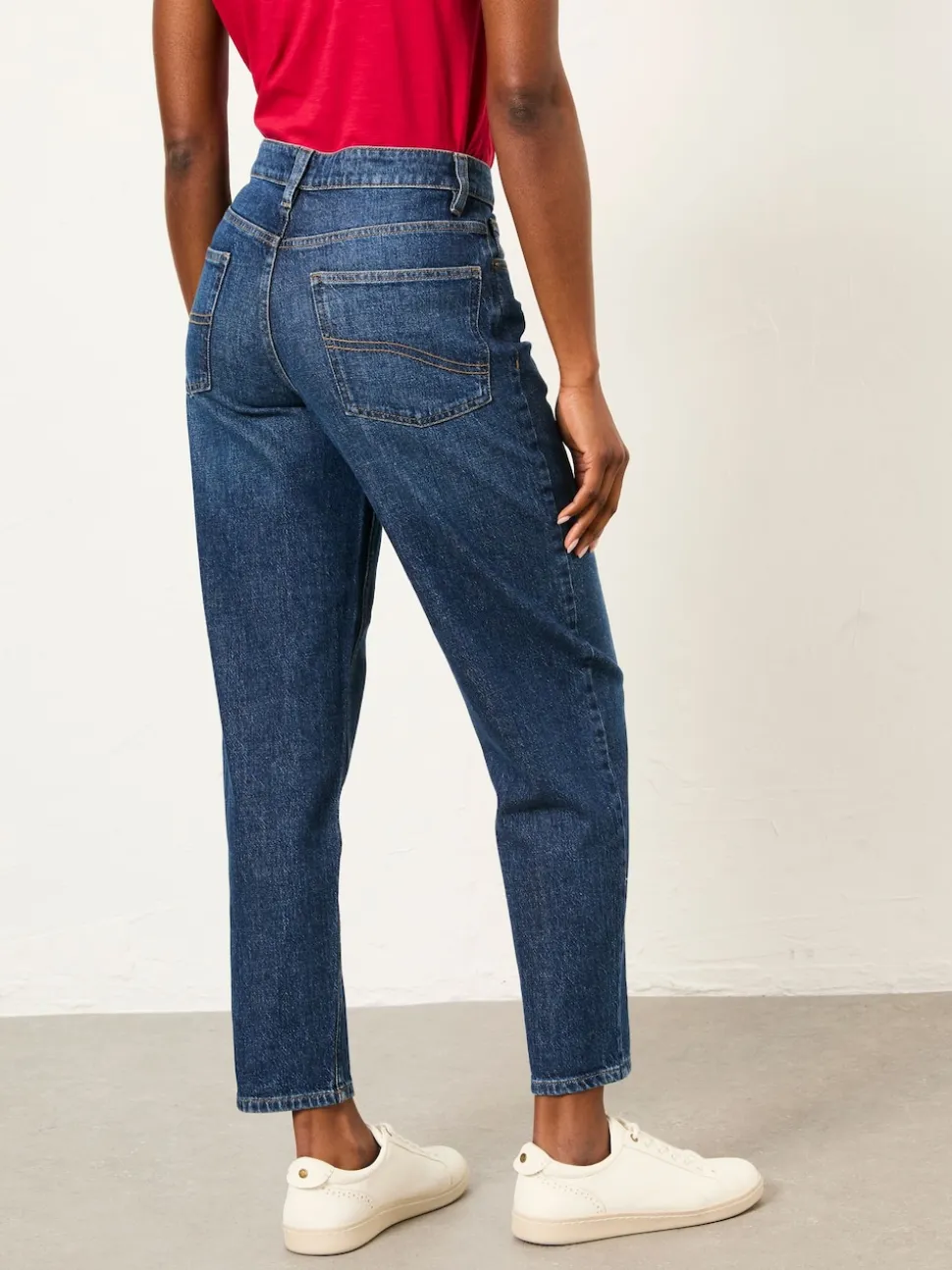 Indigoblauw - FatFace Taper Leg Jean