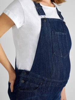Indigoblauw - JoJo Maman Bébé - Denim tuinbroek